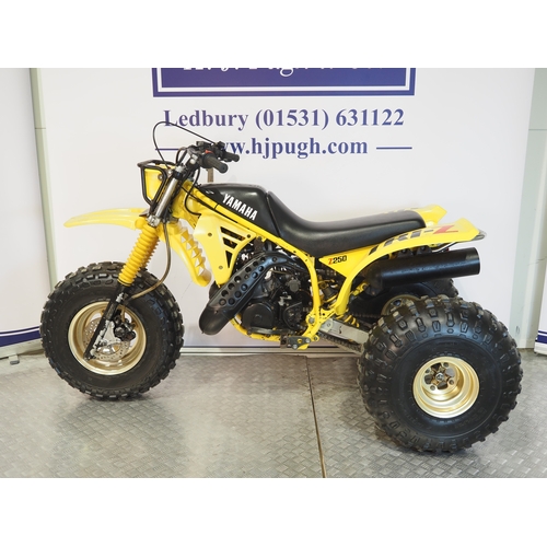 27 - Yamaha Tri-Z 250 trike. 250cc.
Frame No. JY338W009FC014014
Engine No. 38W-014014
Runs and rides. 
Be... 