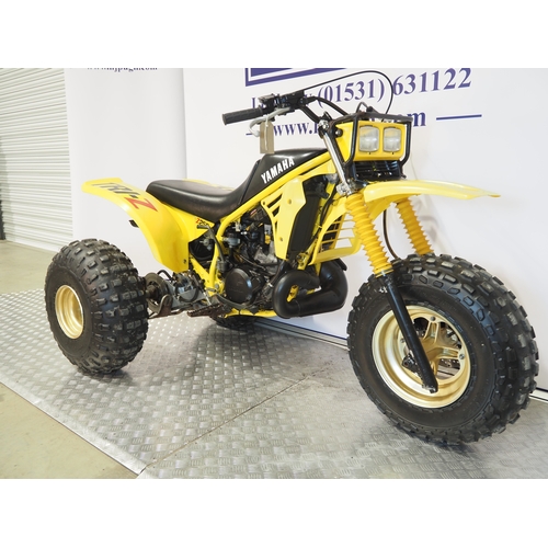 27 - Yamaha Tri-Z 250 trike. 250cc.
Frame No. JY338W009FC014014
Engine No. 38W-014014
Runs and rides. 
Be... 