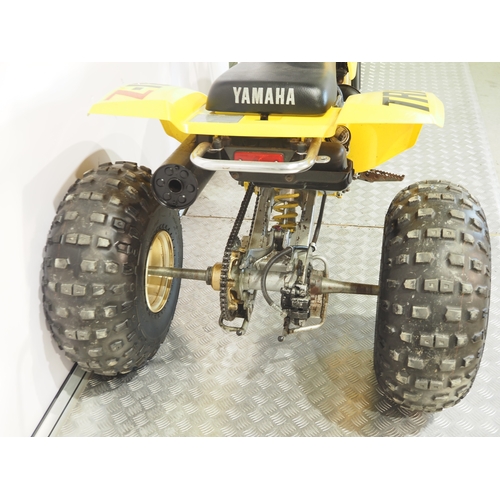 27 - Yamaha Tri-Z 250 trike. 250cc.
Frame No. JY338W009FC014014
Engine No. 38W-014014
Runs and rides. 
Be... 