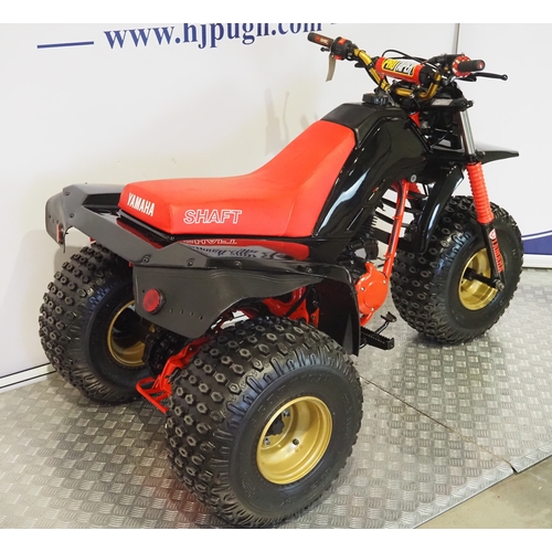 29 - Yamaha YTM225DRS Tri-moto Shaftdrive ATC trike. 1986. 
Frame No. JY31NV000G0002247
Engine No. 1NV-00... 
