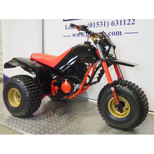 29 - Yamaha YTM225DRS Tri-moto Shaftdrive ATC trike. 1986. 
Frame No. JY31NV000G0002247
Engine No. 1NV-00... 