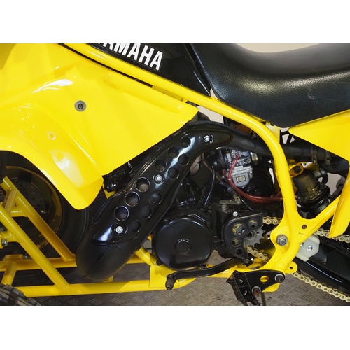 30 - Yamaha YTZ250N Tri-Z 38W with Quad conversion. 1985.
Frame No. JY338W003F0014705
Engine No. 38W-0145... 