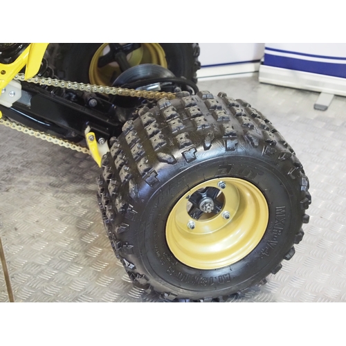 30 - Yamaha YTZ250N Tri-Z 38W with Quad conversion. 1985.
Frame No. JY338W003F0014705
Engine No. 38W-0145... 