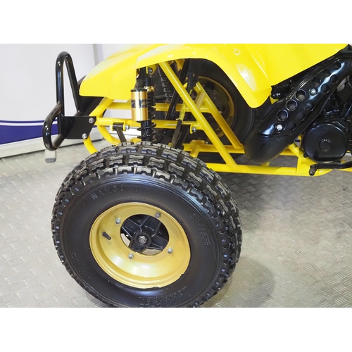 30 - Yamaha YTZ250N Tri-Z 38W with Quad conversion. 1985.
Frame No. JY338W003F0014705
Engine No. 38W-0145... 