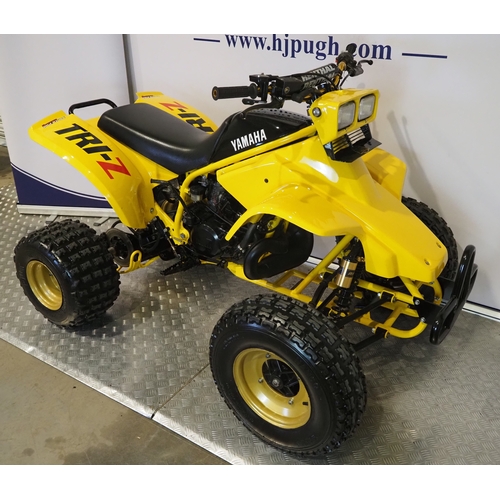 30 - Yamaha YTZ250N Tri-Z 38W with Quad conversion. 1985.
Frame No. JY338W003F0014705
Engine No. 38W-0145... 