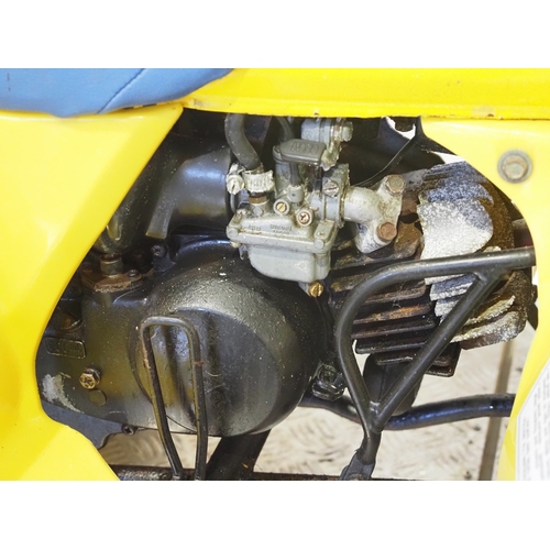 34 - Suzuki LT50 quad runner. 
Frame No. KM4AA11AK1102067
Runs and rides.
Runs and rides but has been par... 