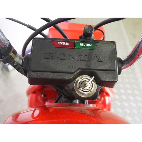 35 - Honda ATC 125M trike. 1987. 124cc
Frame No. JH3TE0106HK301839
Engine No. TE01E-2301842
Runs and ride... 