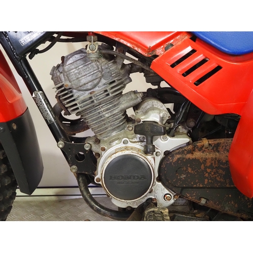 36 - Honda ATC 125M trike. 1987. 124cc
Frame No. JH3TE0102HK302003
Engine No. TE01E-2302046
Runs and ride... 