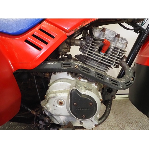 36 - Honda ATC 125M trike. 1987. 124cc
Frame No. JH3TE0102HK302003
Engine No. TE01E-2302046
Runs and ride... 