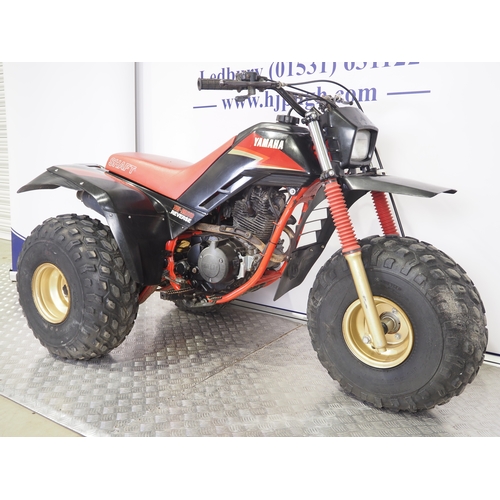 38 - Yamaha YTM225DRS Tri-moto Reverse Shaft drive ATC trike. 1986. 223cc
Frame No. JY31MB009GC003266
Eng... 