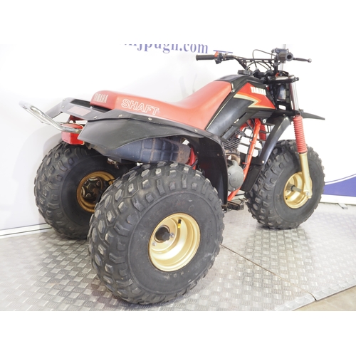 38 - Yamaha YTM225DRS Tri-moto Reverse Shaft drive ATC trike. 1986. 223cc
Frame No. JY31MB009GC003266
Eng... 