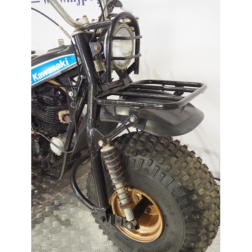 40 - Kawasaki Prairie KLT250C trike. 1984. 250cc
Frame No. JKALTMC1-4EB512057
Engine No. Not visible
Runs... 