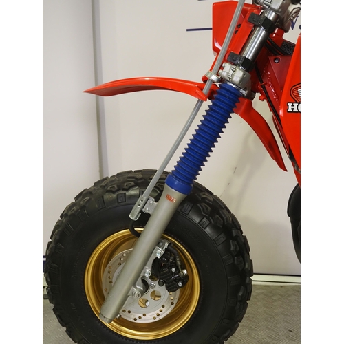 41 - Honda ATC250R trike. 1985. 246cc
Frame No. JH3TV0608FC421375
Engine No. TV06E- (remaining digits not... 
