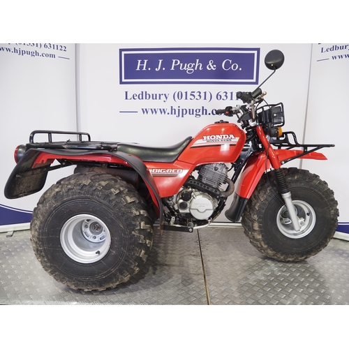 43 - Honda ATC250ES Big Red trike. 1985. 246cc
Frame No. TE0406-FM075055
Engine No. TE04E-5127169
Runs an... 