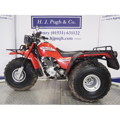 43 - Honda ATC250ES Big Red trike. 1985. 246cc
Frame No. TE0406-FM075055
Engine No. TE04E-5127169
Runs an... 