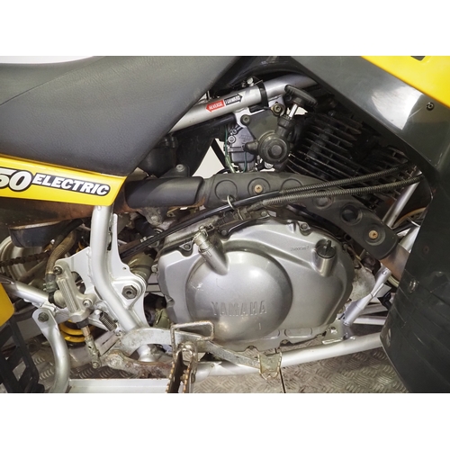 44 - Yamaha Warrior YFM350 quad. 1996. 348cc
Frame No. 3GD-177213
Engine No. 3GD-176914
Runs and rides bu... 
