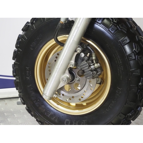31 - Honda ATC250R trike. 1986. 246cc
Frame No. JH3TB0602GC506505
Engine No. TB06E-250700
Runs and rides.... 