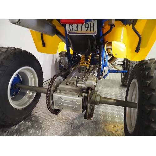 45 - Suzuki LT500R Quad Racer quad. 500cc
Frame No. JSAAM11A2L2100111
Engine No. M103-103159
Runs and rid... 