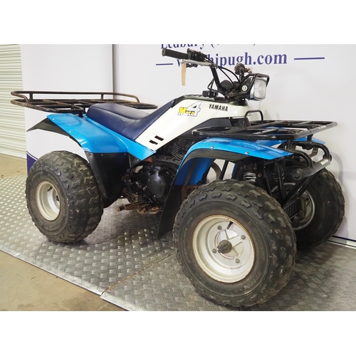 47 - Yamaha YFM200DX Moto4 quad. 200cc
Frame No. 3GC-016427
Engine No. 3GC-016427
Engine turns over with ... 