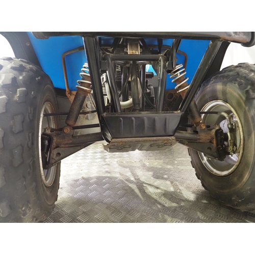 47 - Yamaha YFM200DX Moto4 quad. 200cc
Frame No. 3GC-016427
Engine No. 3GC-016427
Engine turns over with ... 