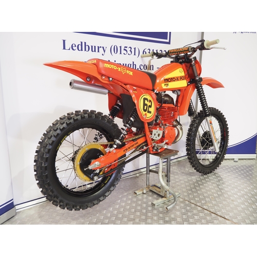 49 - Honda CR250R Elsinore Red Rocket motocross bike. 1978. 250cc
Frame No. CR250R-2102251
Engine No. CR2... 