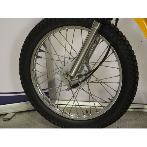 53 - Suzuki TS-185K Sierra trail bike. 1973. 185cc.
Frame No. TS185 77064
Engine No. TS185 77049
Runs and... 