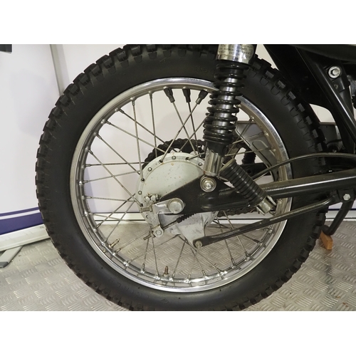 53 - Suzuki TS-185K Sierra trail bike. 1973. 185cc.
Frame No. TS185 77064
Engine No. TS185 77049
Runs and... 