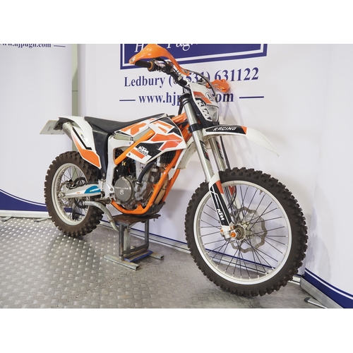 54 - KTM 350 15 Freeride motocross bike. 2014. 350cc
Frame No. VBKFRA409FM228773
Engine No. 0572065157
Ru... 