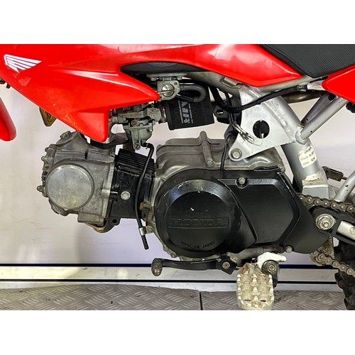 24 - Honda CRF50F child's motorcycle. 2004. 
Last ridden November 2025 so may require some recommissionin... 