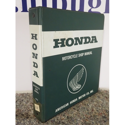 6 - Honda ATC250R 1981-84 shop manual in OEM binder
