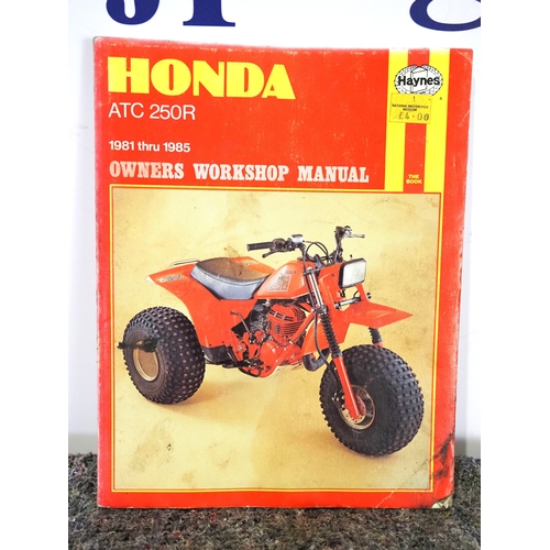 7 - Honda ATC250R 1981-85 Haynes manual