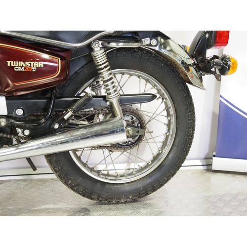 Honda CM200T Twinstar motorcycle. 1980. 200cc Frame No. MC012016542 ...