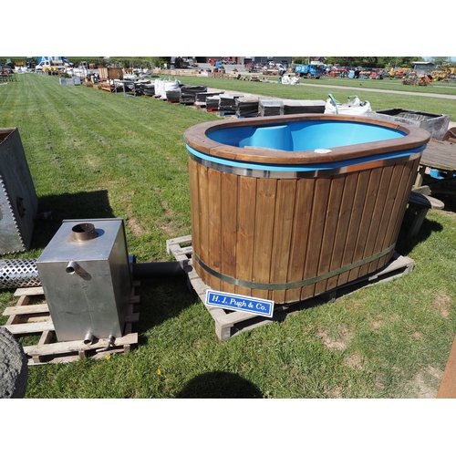 701 - Wood fired hot tub