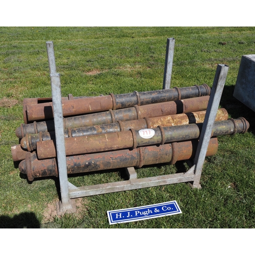 717 - Bollards in stillage - 11