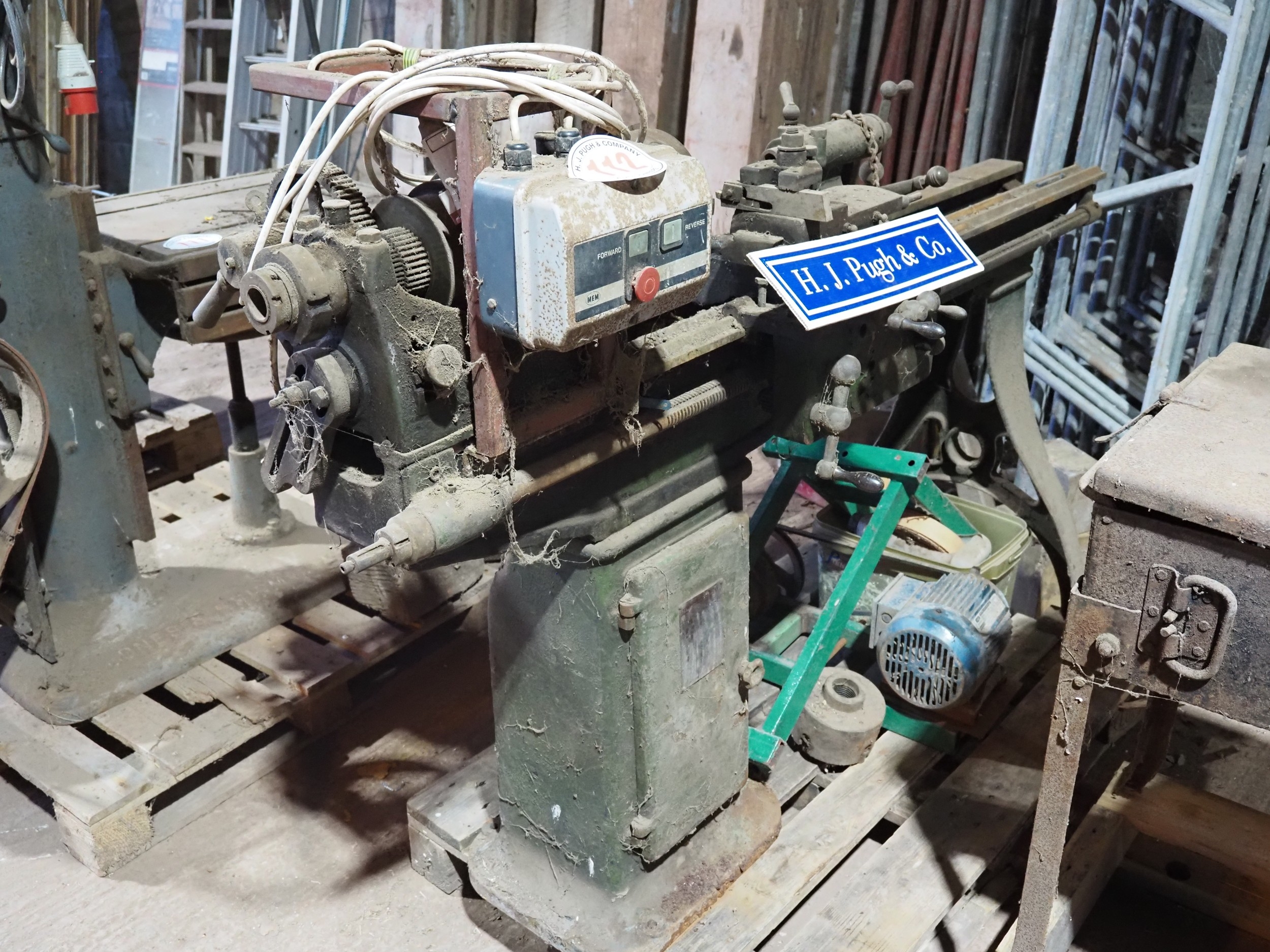 Metal working lathe. 3 Phase