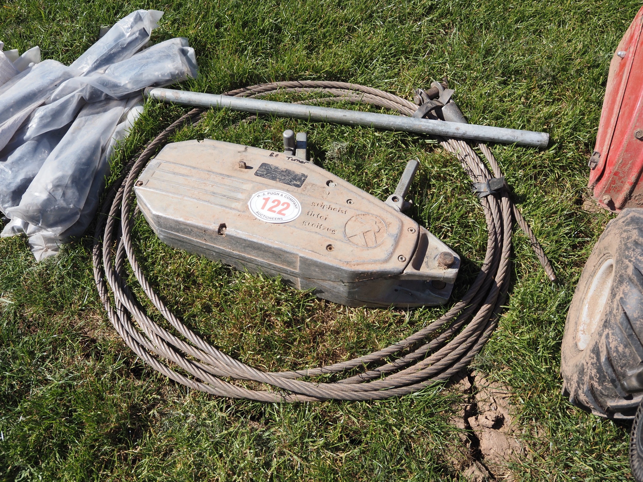 Turf winch