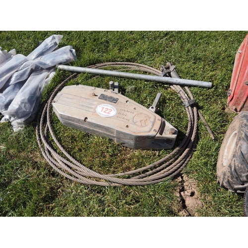 Turf winch