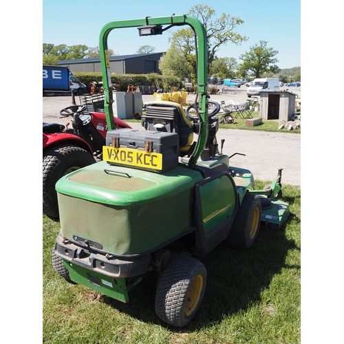 16 - John Deere 1445 Series II commercial ride on mower, 2005. Reg. VX05 KCC. Key in office