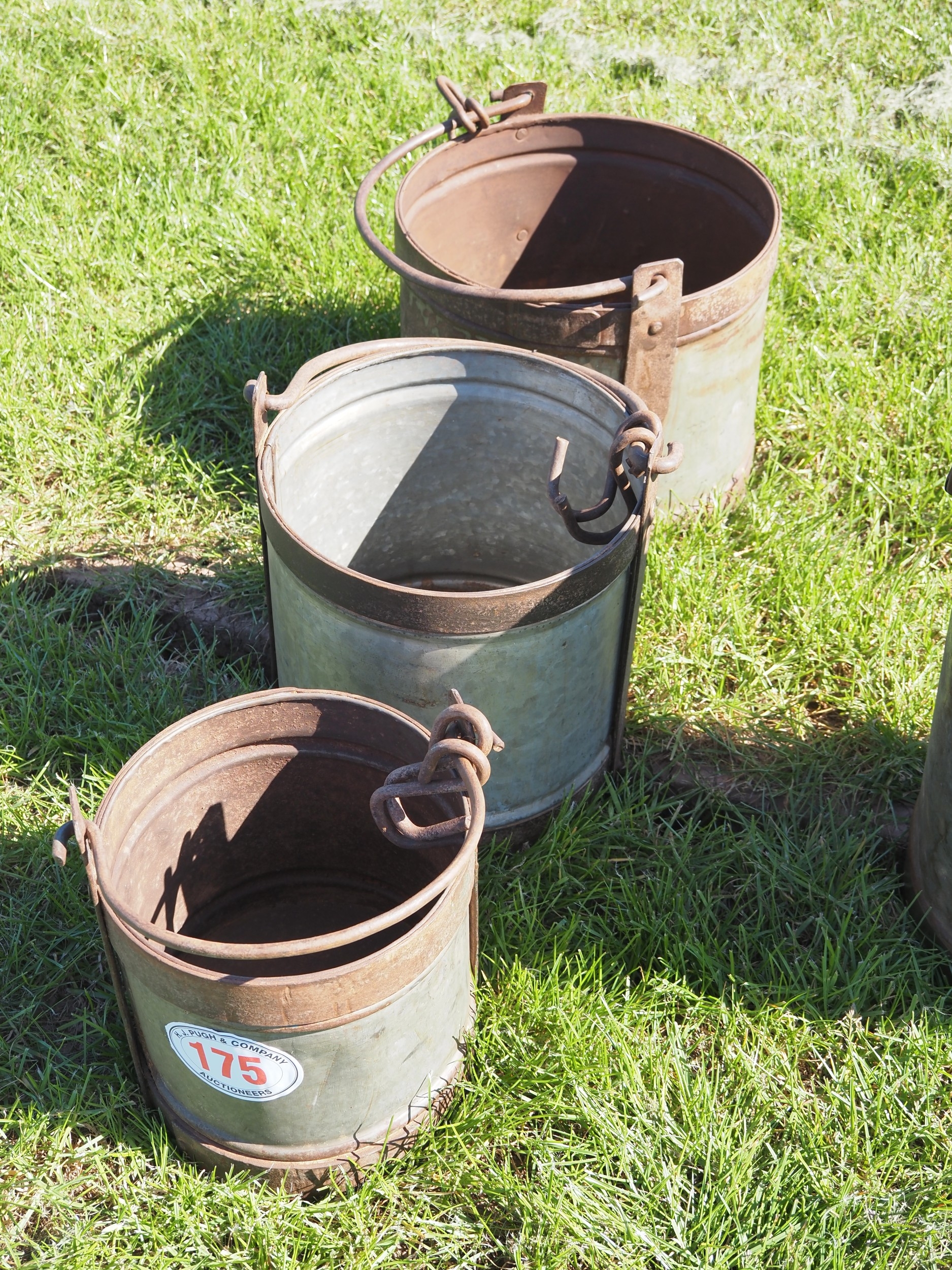 Vintage buckets - 3
