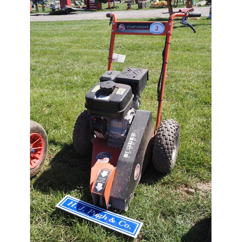 3 - DR Stump grinder. Manual in office