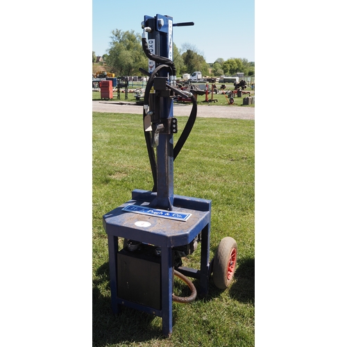 4 - Hydraulic log splitter. Manuals in office