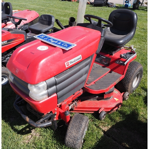 42 - Westwood ride on mower