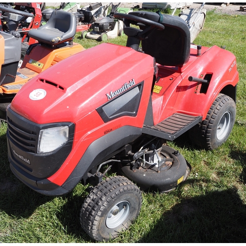 58 - Mountfield 1636H ride on mower. Key in office