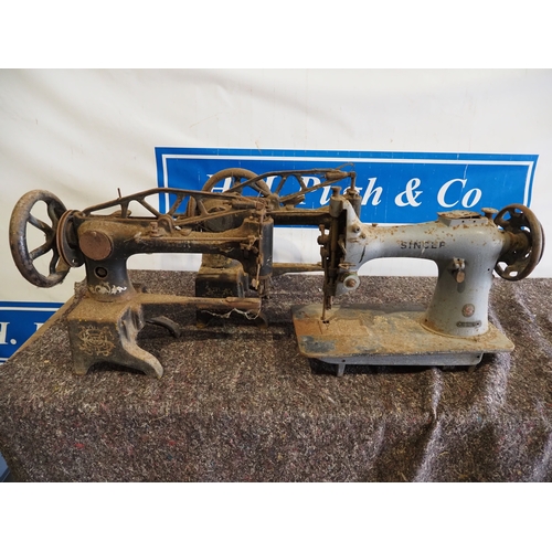 Singer sewing machines - 2 and 1 other