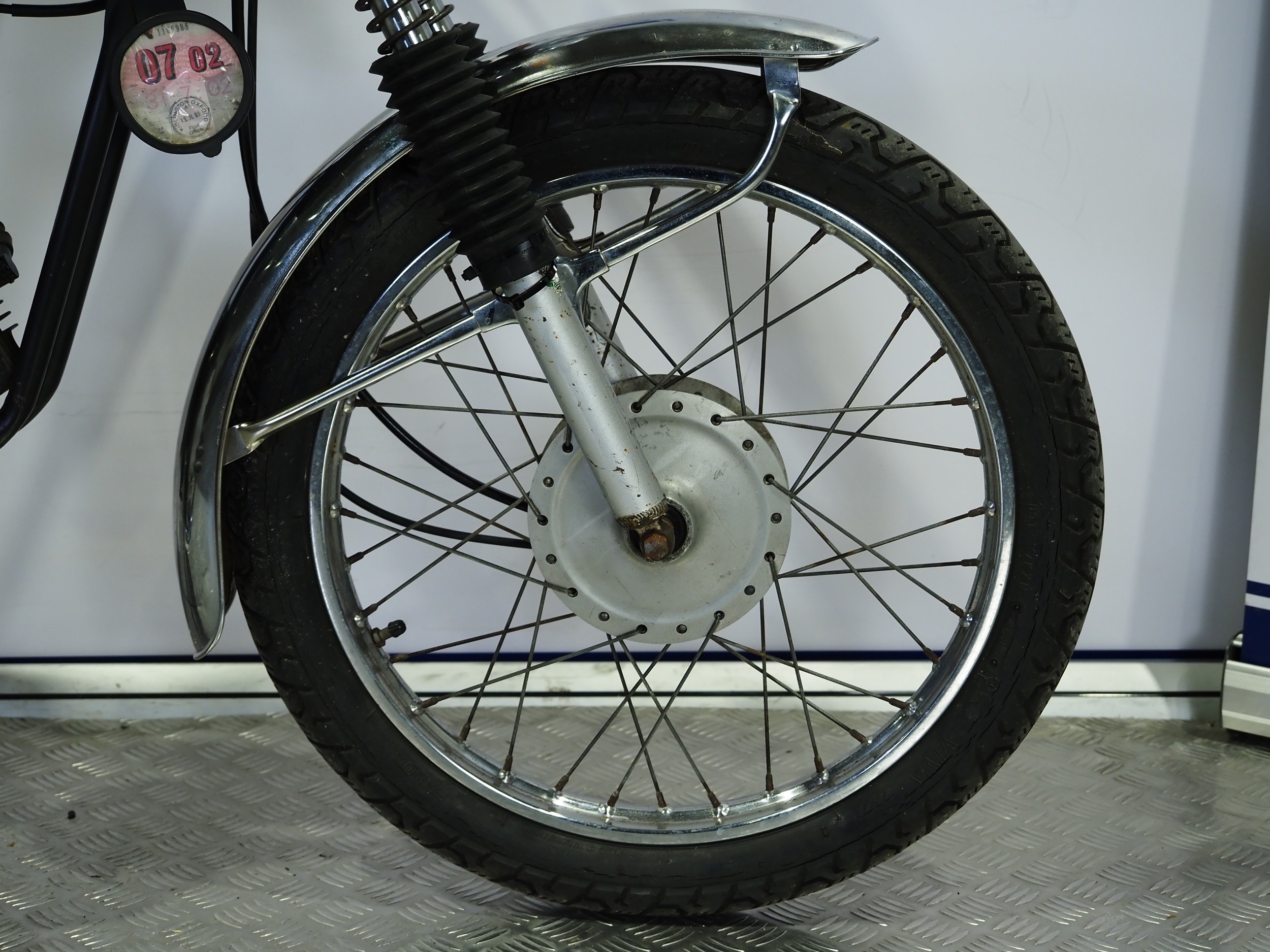 Yamaha FS1E motorcycle. 1988. 50cc Frame No. 3F6-112589 Engine No. 3F6 ...