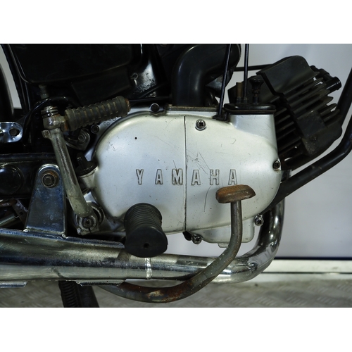 Yamaha FS1E motorcycle. 1988. 50cc Frame No. 3F6-112589 Engine No. 3F6 ...