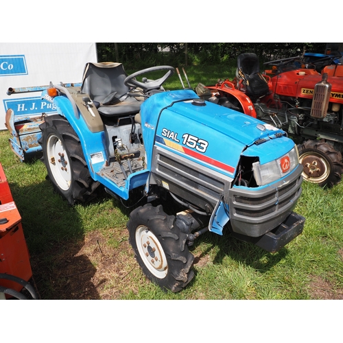 2004 - Iseki Sial 153 compact tractor