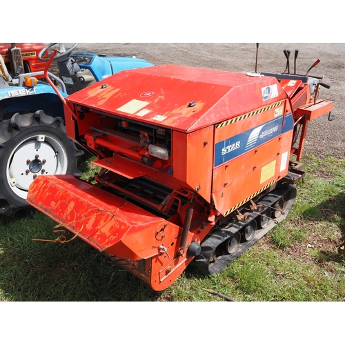 2006 - Star JRB 0710 pedestrian round baler. Key in office