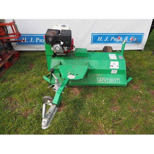 2049 - ATV 1200T towed flail with petrol engine