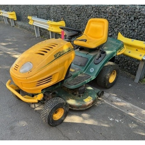 10 - MTD Yarden AG5165 ride on mower. Starts but no drive. Key in office